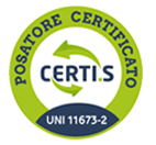 Posatore Certificato UNI 11673-2